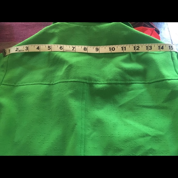 Bonwitt teller vntg green button down belt dress - Picture 8 of 8